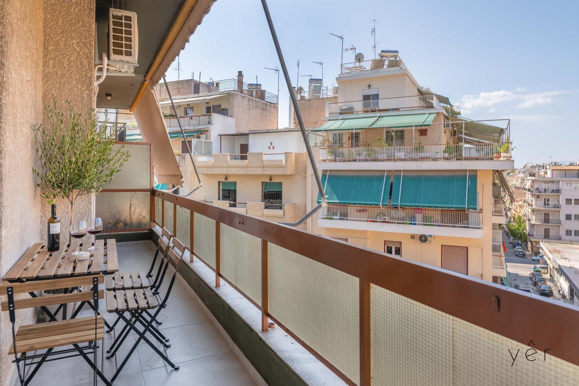 Modern Mythic Flat With Greek-Inspired Artistic Apartment Athens Ngoại thất bức ảnh